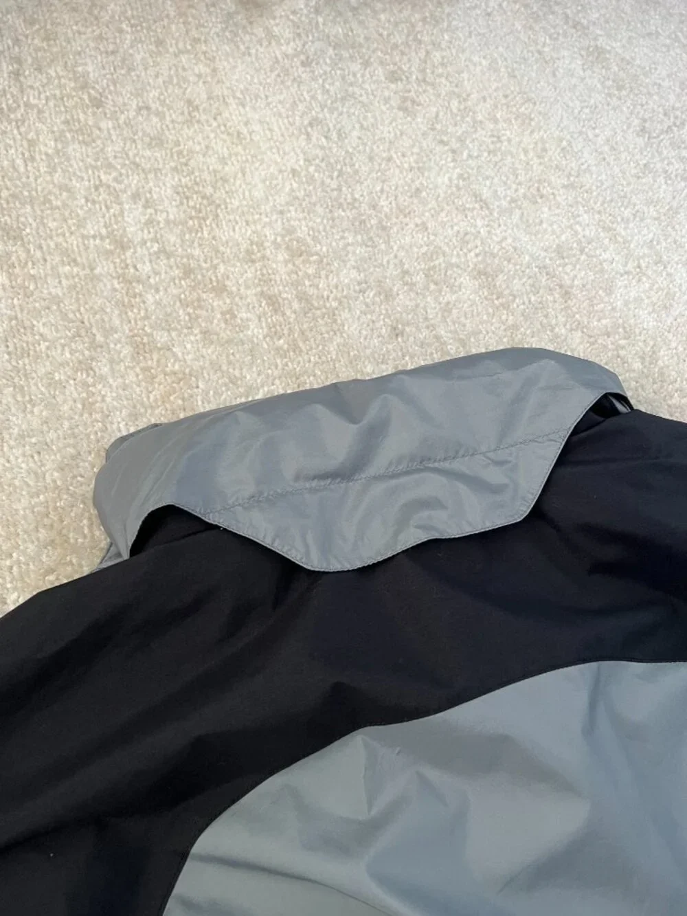 The North Face gray black